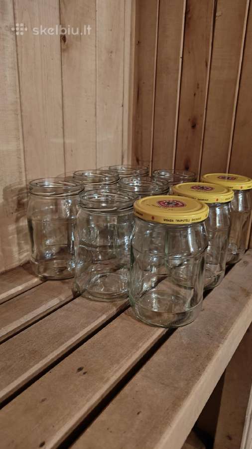 Stiklainiai 0,645 ltr 10vnt