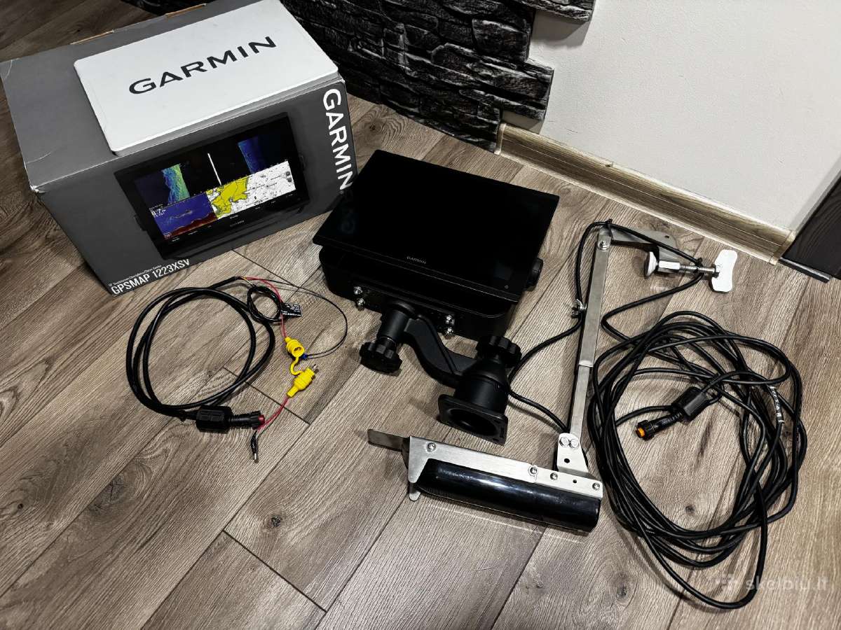 Garmin Gpsmap 1223xsv ir Gt56uhd-tm daviklis