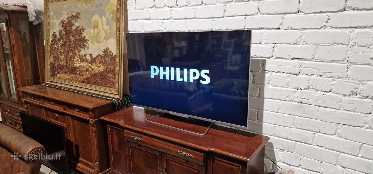 Didelis (140 cm) Philips Smart TV televizorius