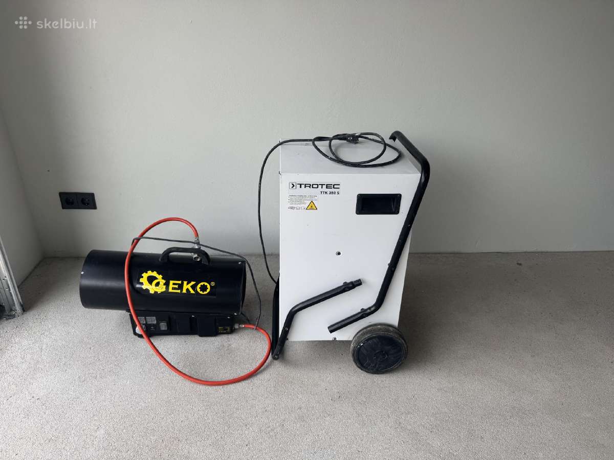 Dregmes surinkejas Trotec 350s