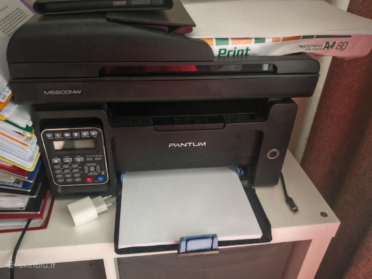 Pantum M6600nw Spausdintuvas Kopijuoklis Skeneris