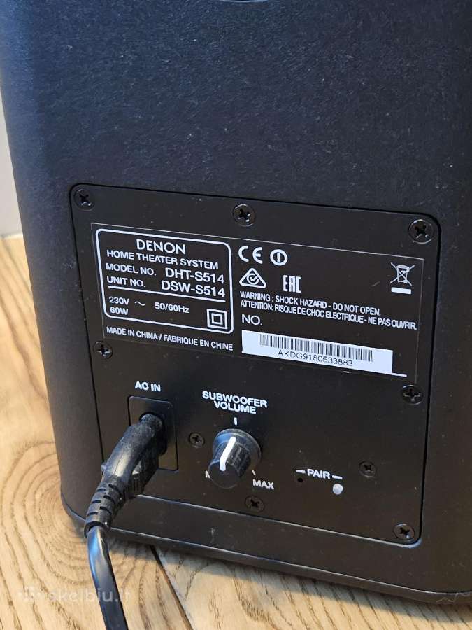 Soundbar Denon Dht-s514 - nuotraukos Nr. 3