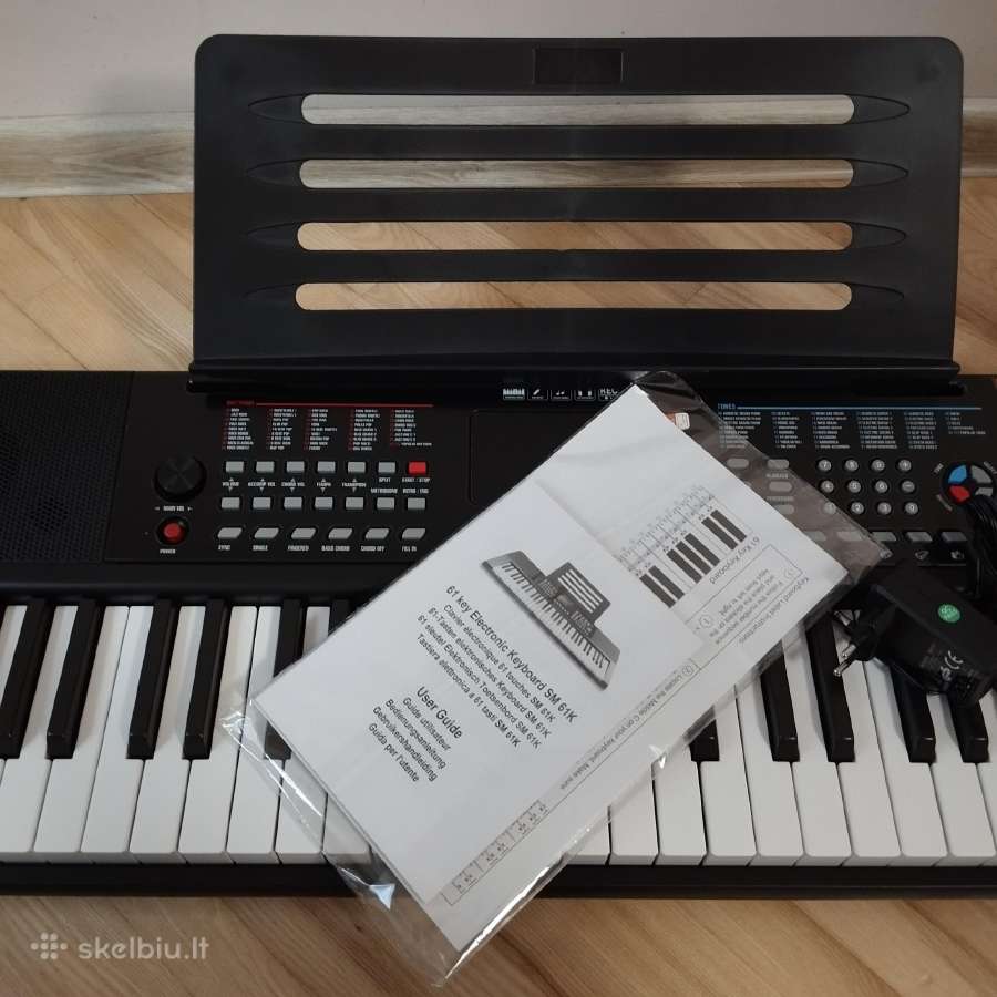 Sm-61k model 61 klavišų elektroninis sintezatorius - nuotraukos Nr. 2