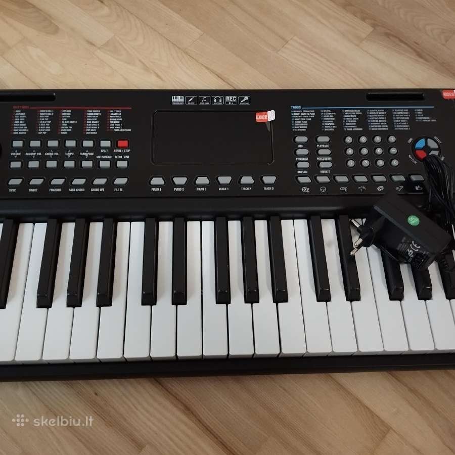 Sm-61k model 61 klavišų elektroninis sintezatorius - nuotraukos Nr. 4