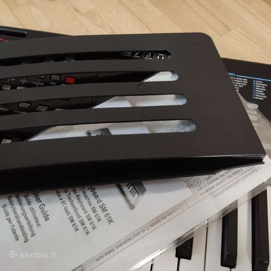 Sm-61k model 61 klavišų elektroninis sintezatorius - nuotraukos Nr. 5