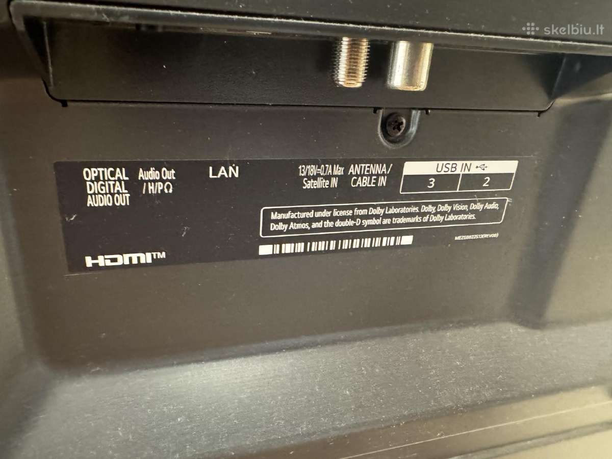 LG 55nano883pb 55 coliai (apie 139 cm) - nuotraukos Nr. 3