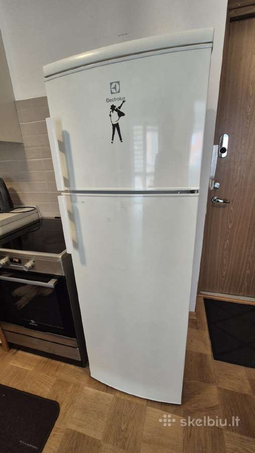 Electrolux šaldytuvas su viršuje esančiu šaldikliu