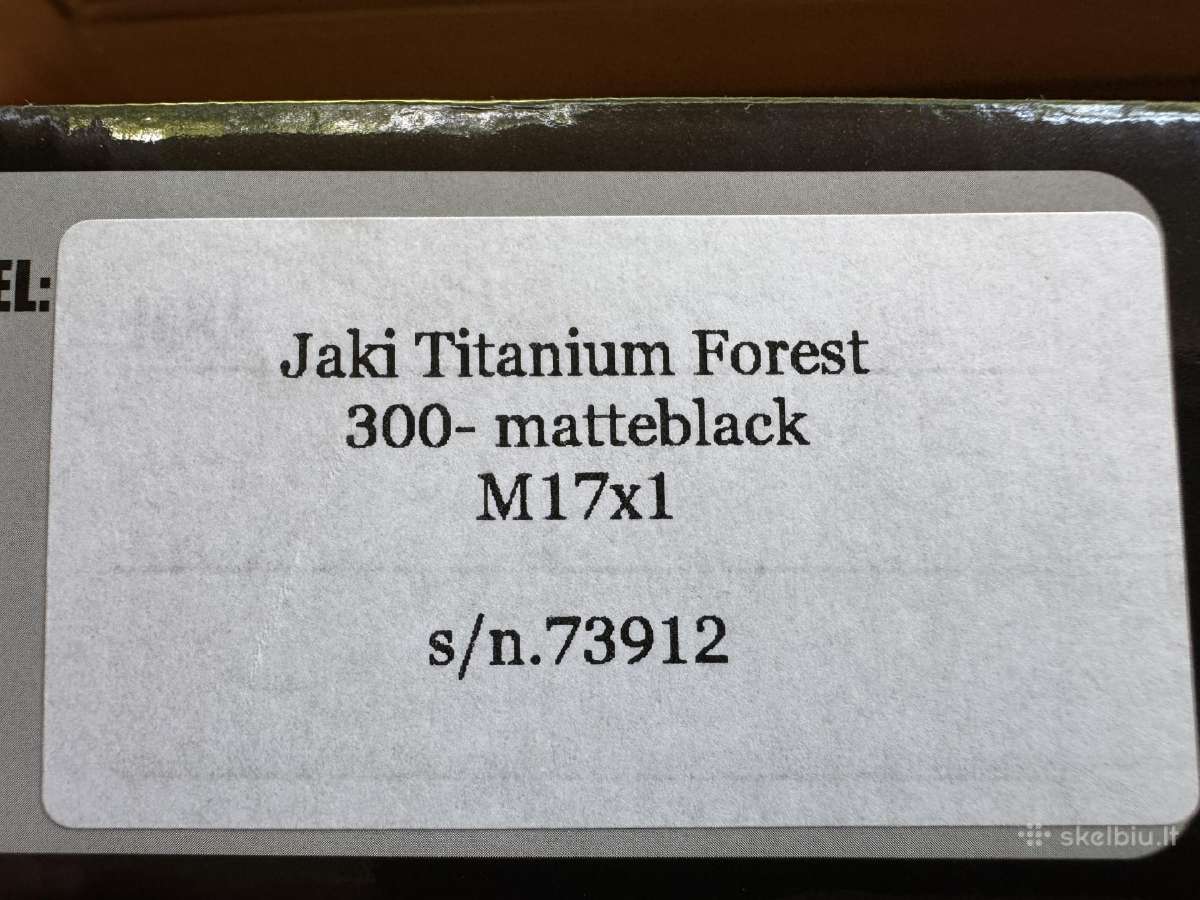 Duslintuvas Jaki Titanium Forest - nuotraukos Nr. 3