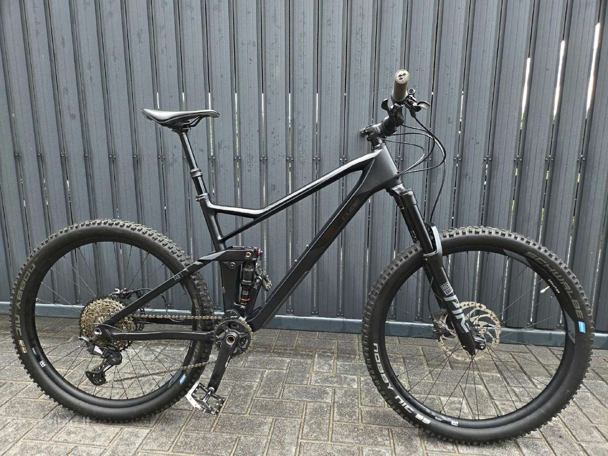 Cube stereo hpc full MTB carbon 1x12 XT visas L