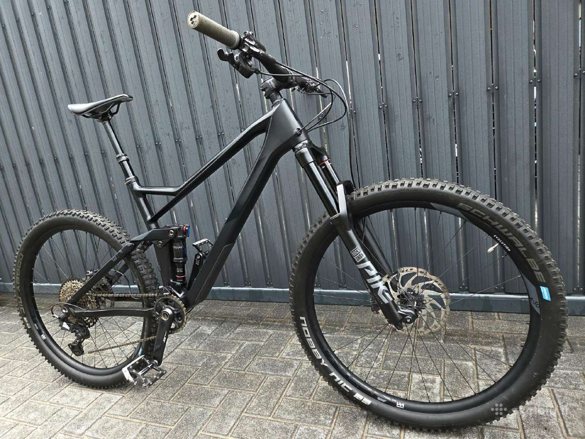 Cube stereo hpc full MTB carbon 1x12 XT visas L - nuotraukos Nr. 6