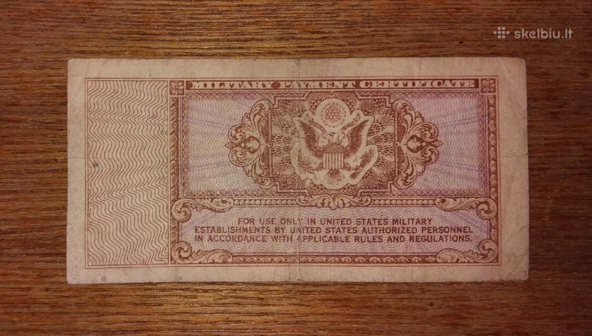 JAV 50 centu banknotas - nuotraukos Nr. 2