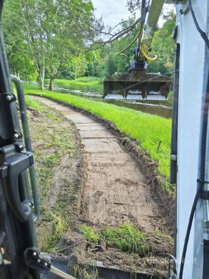 Bobcat mini krautuvo ir ekskavatoriaus nuoma - nuotraukos Nr. 5