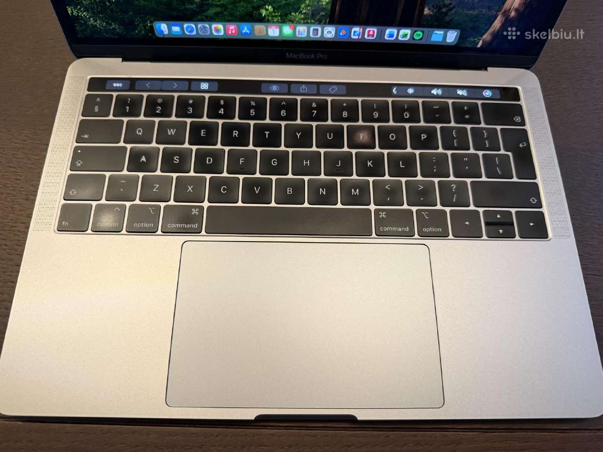 Parduodamas MacBook Pro 13" 2018m Touch Bar meniu - nuotraukos Nr. 4