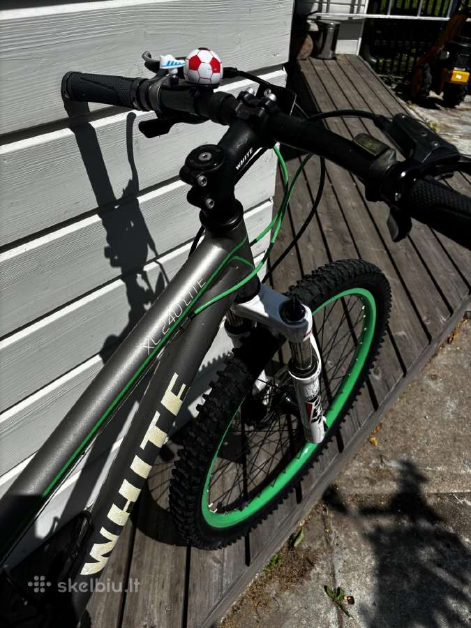 Vaikiškas dviratis White XC 240 lite 12 - nuotraukos Nr. 3