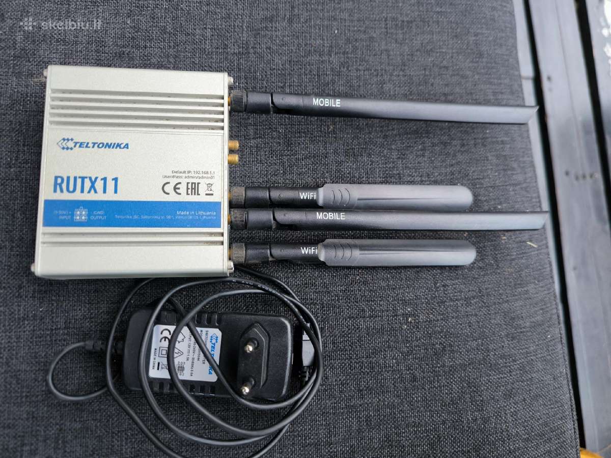 Maršrutizatorius router Teltonika Rutx11