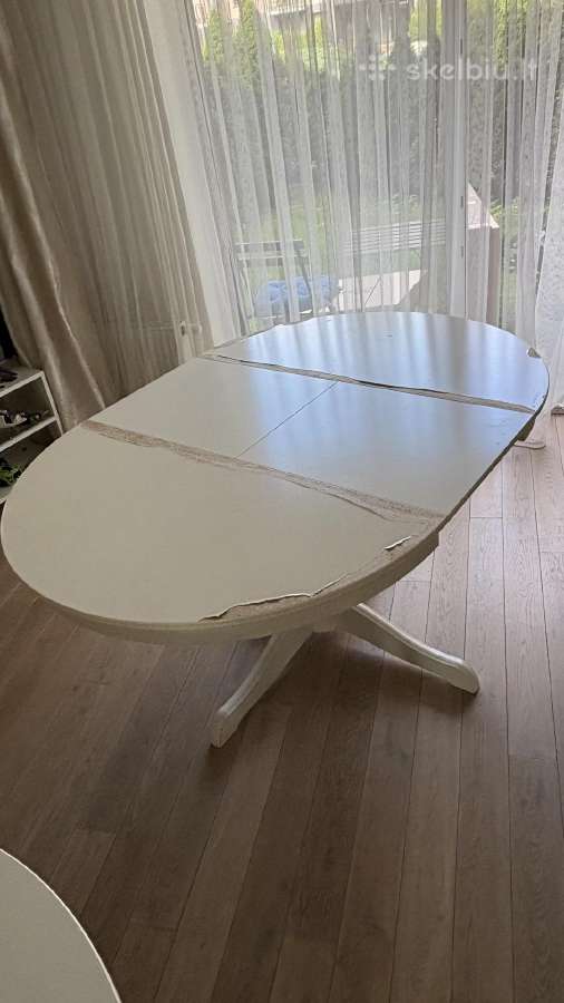 Stalas Išskleidžiamas 110–160 cm - nuotraukos Nr. 9