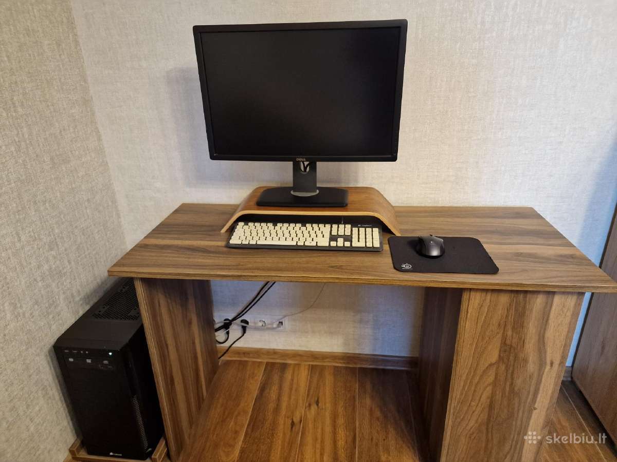 Kompiuteris + Monitorius + Stalas