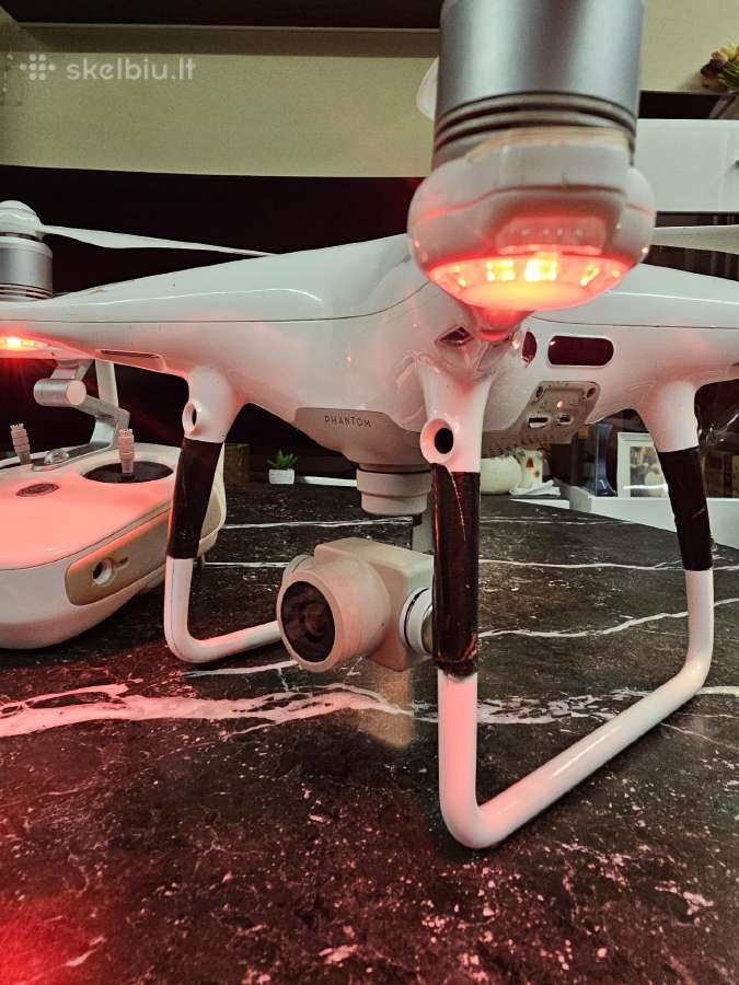 Parduodu Dji Phantom 4 Pro su 5 baterijomis - nuotraukos Nr. 5