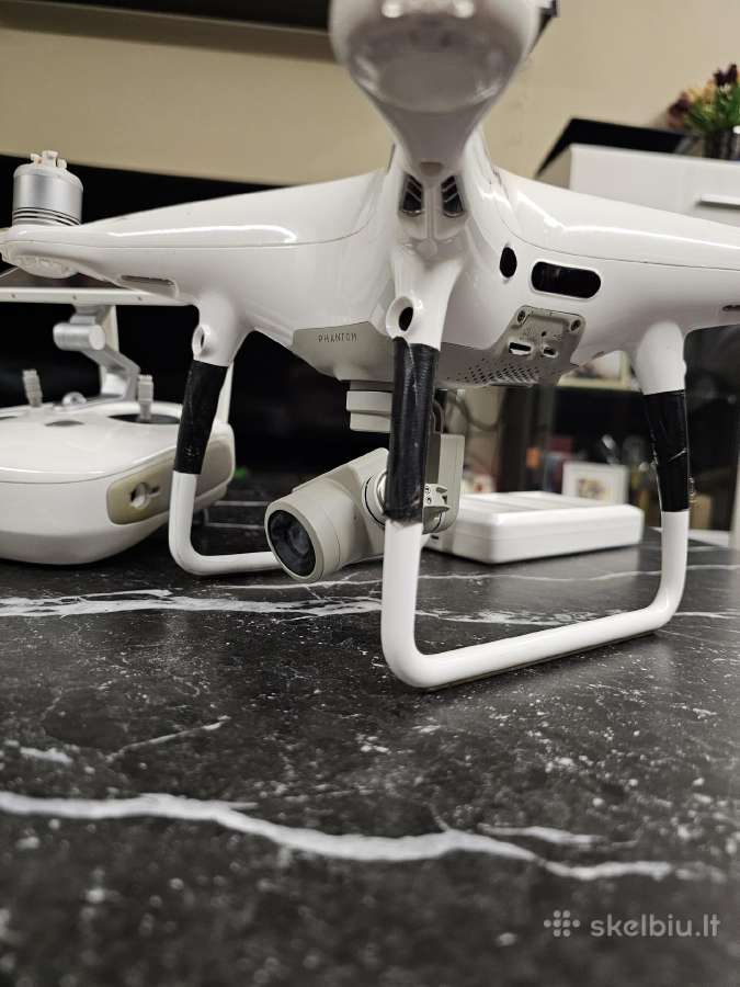 Parduodu Dji Phantom 4 Pro su 5 baterijomis - nuotraukos Nr. 6