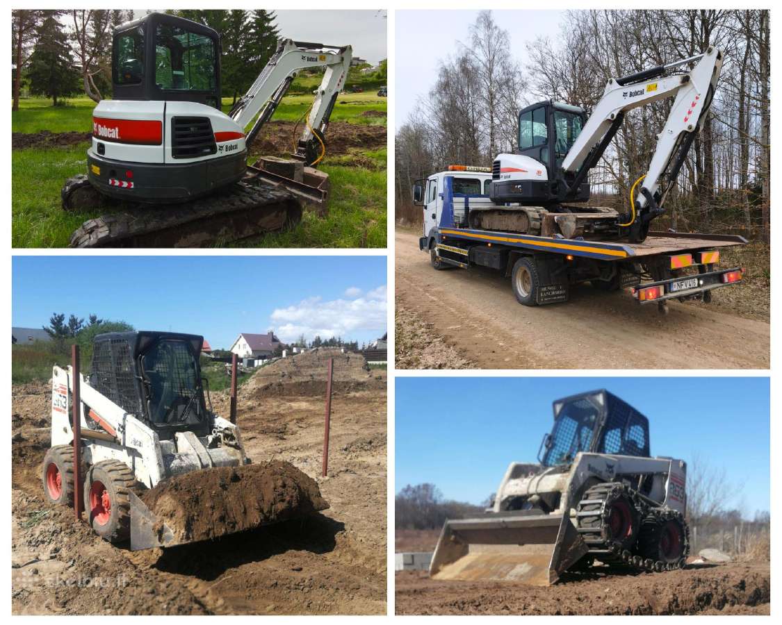 Bobcat mini krautuvo ir ekskavatoriaus nuoma - nuotraukos Nr. 2