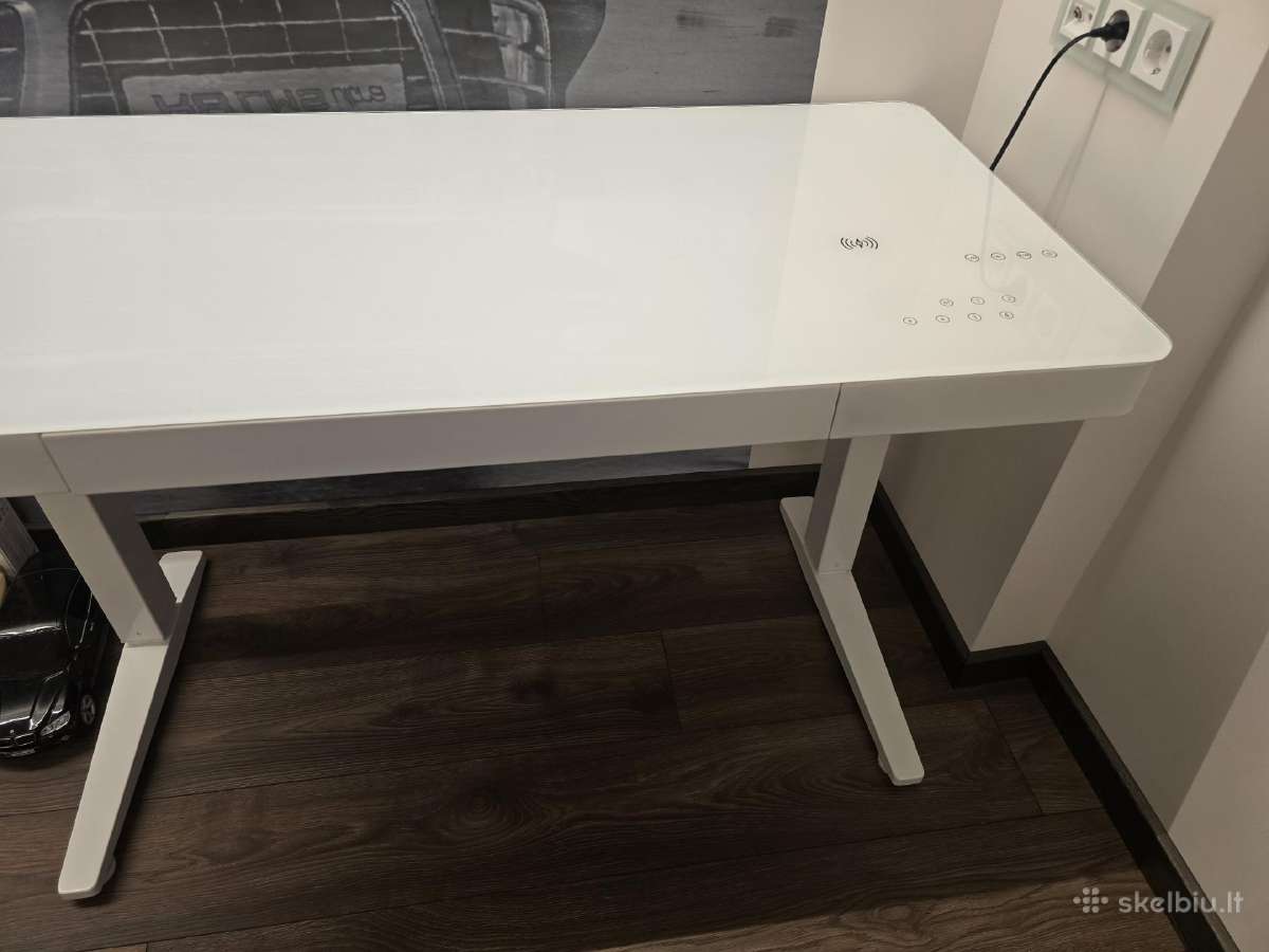 Rašomasis stalas elektrinis su kolonėlėmis ir WiFi
