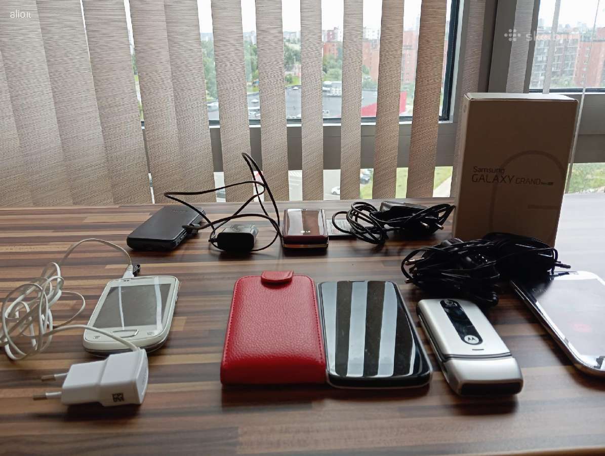 Įvairūs mob. telefonai