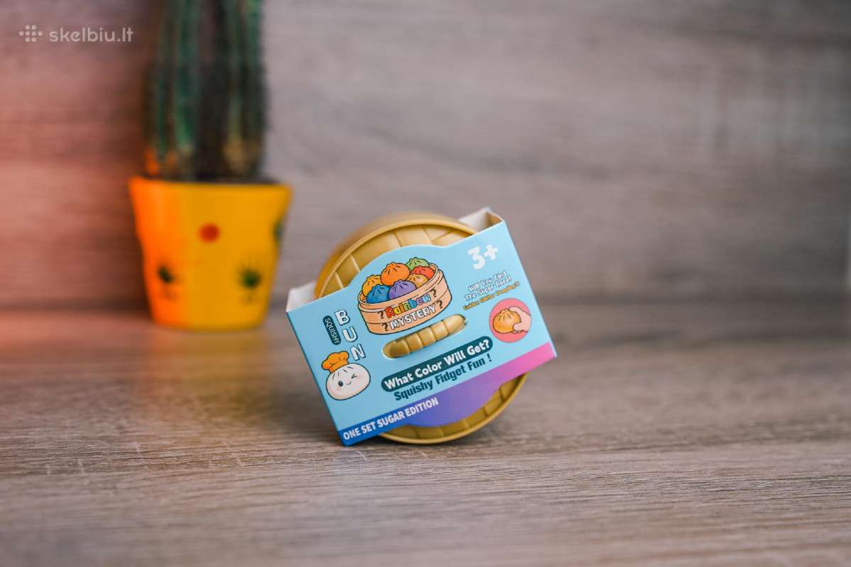 Dumpling Squishy Mystery Box, Minkštas žaislas