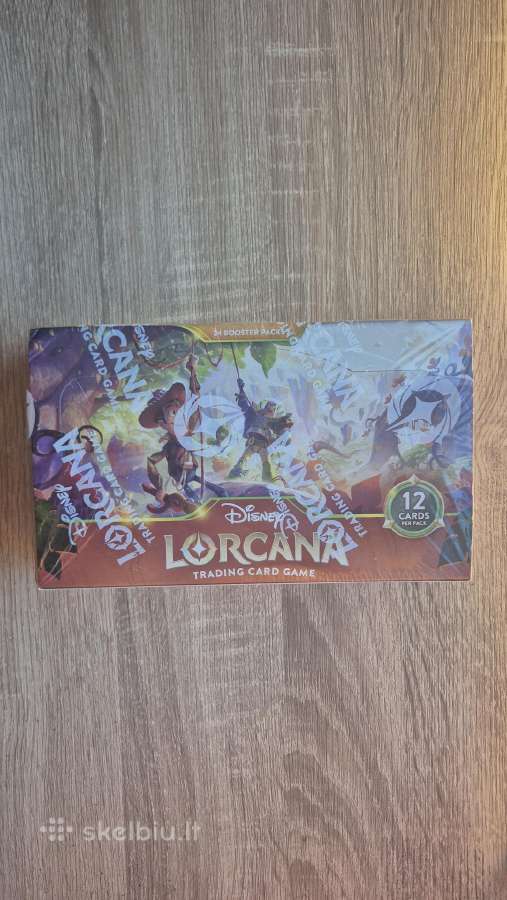 Disney Lorcana Tcg- Wilds Unknown booster display
