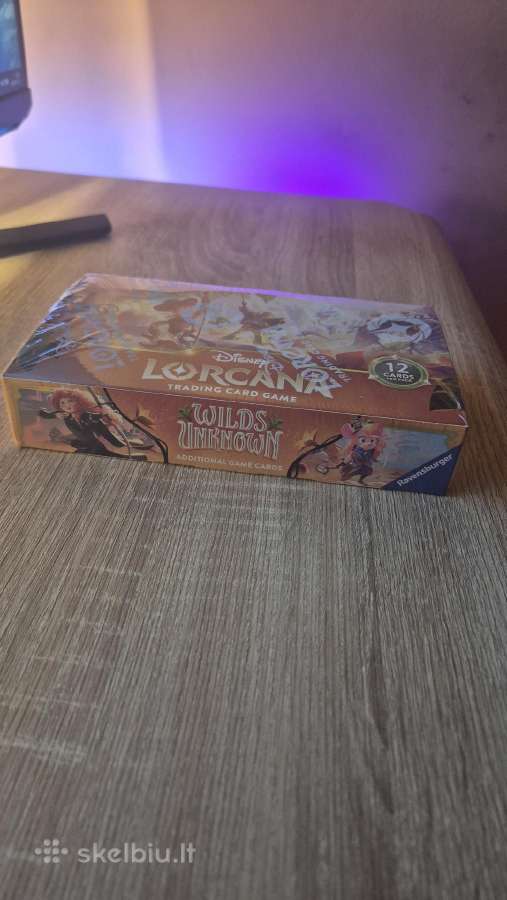 Disney Lorcana Tcg- Wilds Unknown booster display - nuotraukos Nr. 2