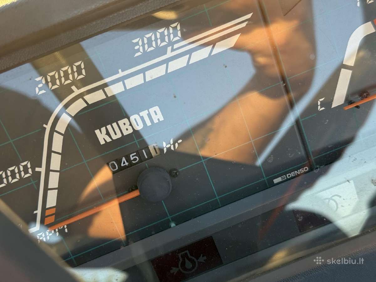 Kubota Bulltra Yanmar F7 Forte 17ag traktorius - nuotraukos Nr. 4