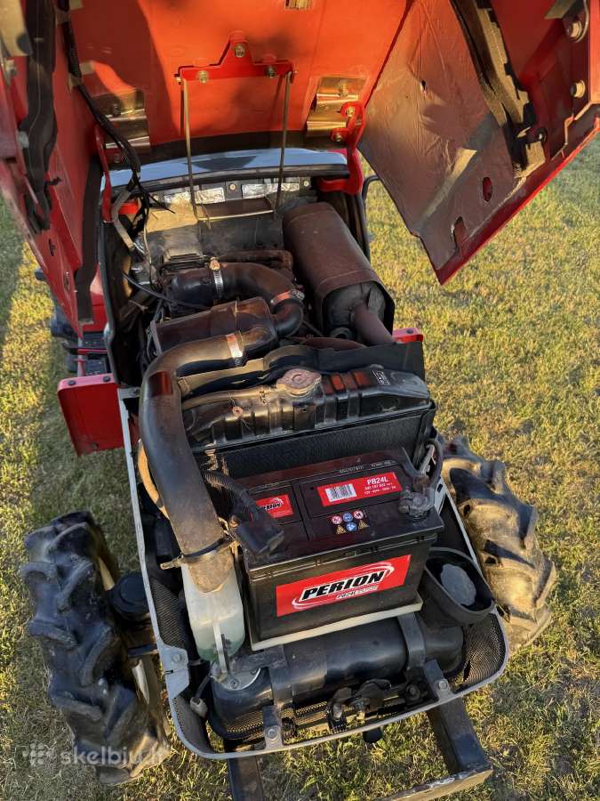Kubota Bulltra Yanmar F7 Forte 17ag traktorius - nuotraukos Nr. 9