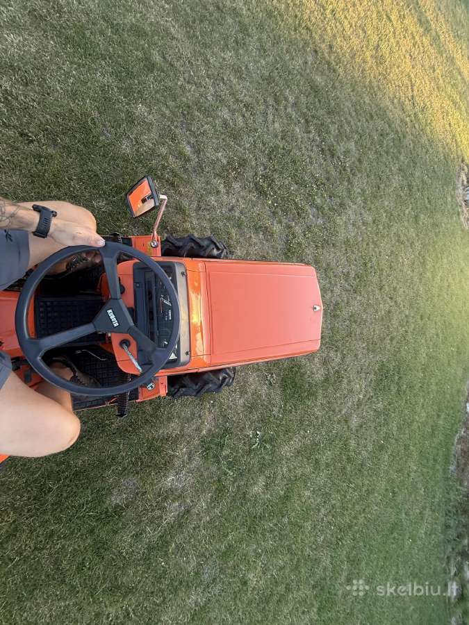 Kubota Bulltra Yanmar F7 Forte 17ag traktorius - nuotraukos Nr. 13