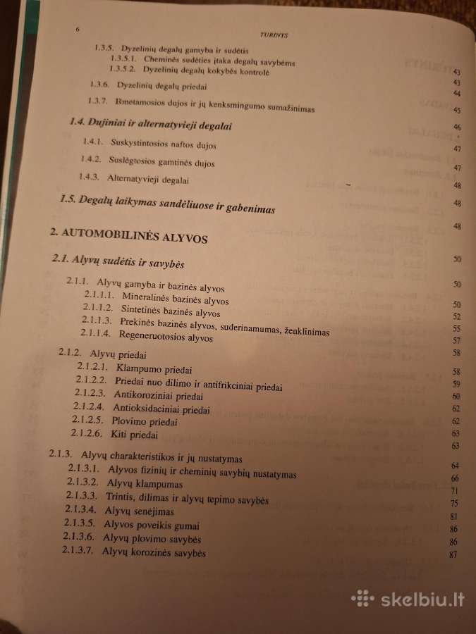 Automobilių degslai ir tepalai. Knyga 1998m. - nuotraukos Nr. 3