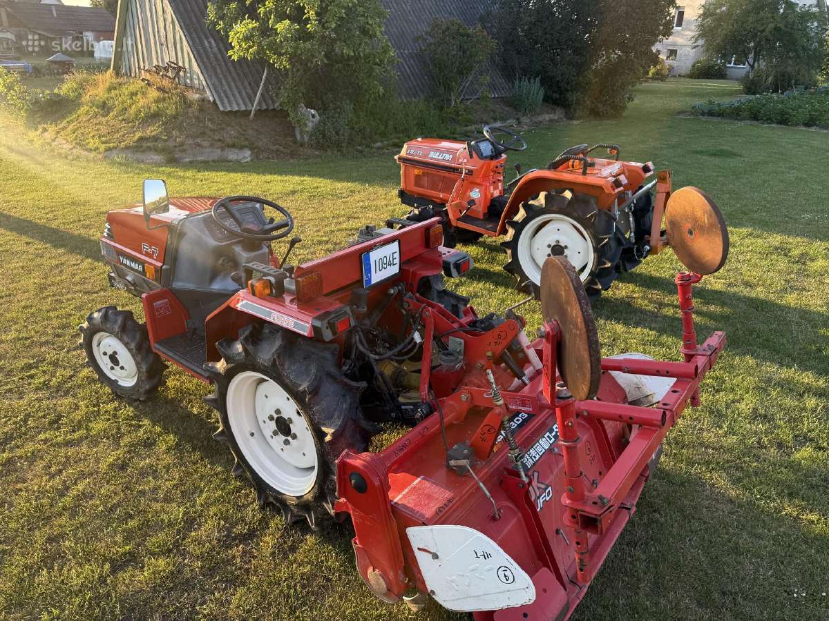 Kubota Bulltra Yanmar F7 Forte 17ag traktorius - nuotraukos Nr. 2