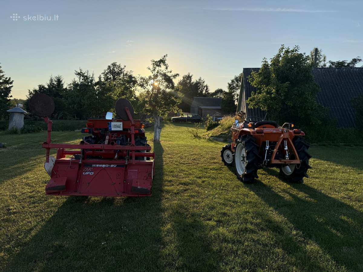 Kubota Bulltra Yanmar F7 Forte 17ag traktorius - nuotraukos Nr. 14