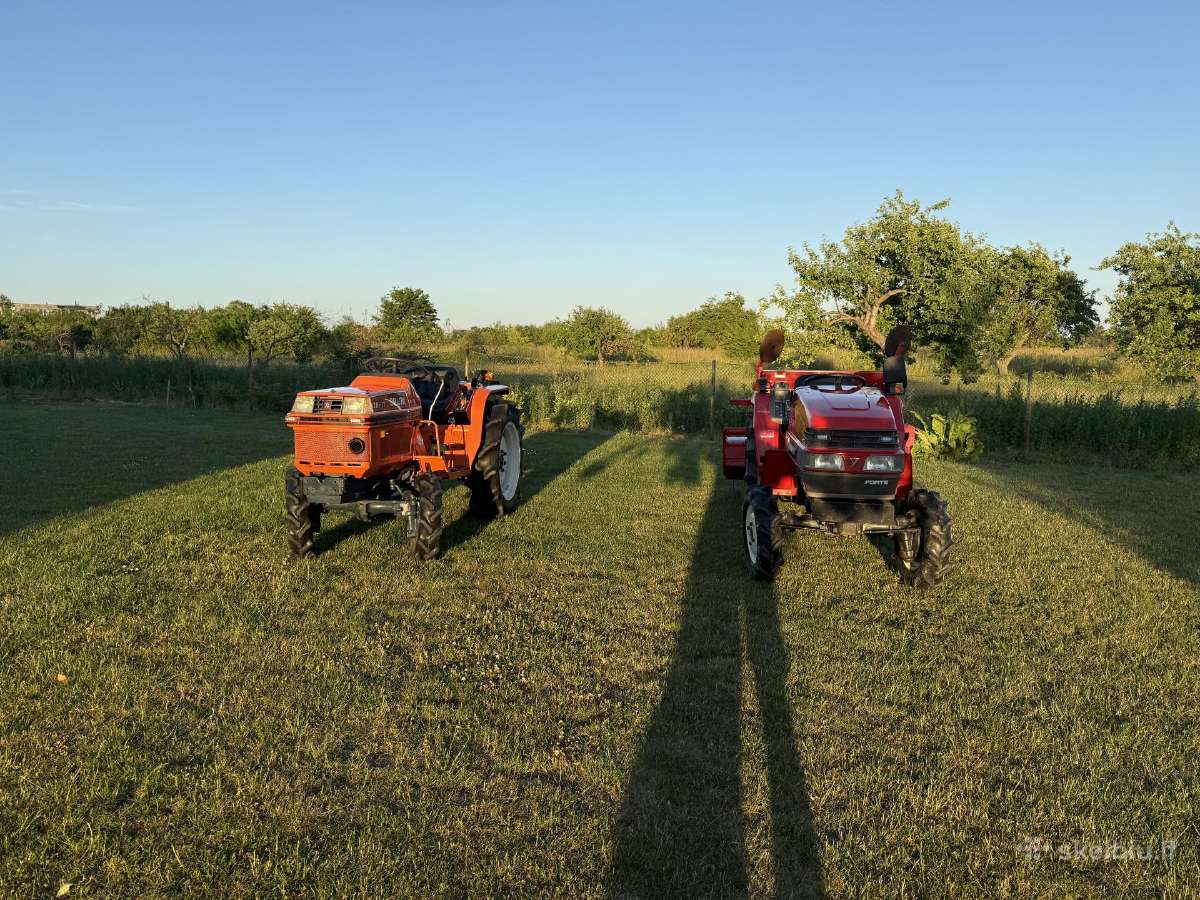 Kubota Bulltra Yanmar F7 Forte 17ag traktorius - nuotraukos Nr. 15