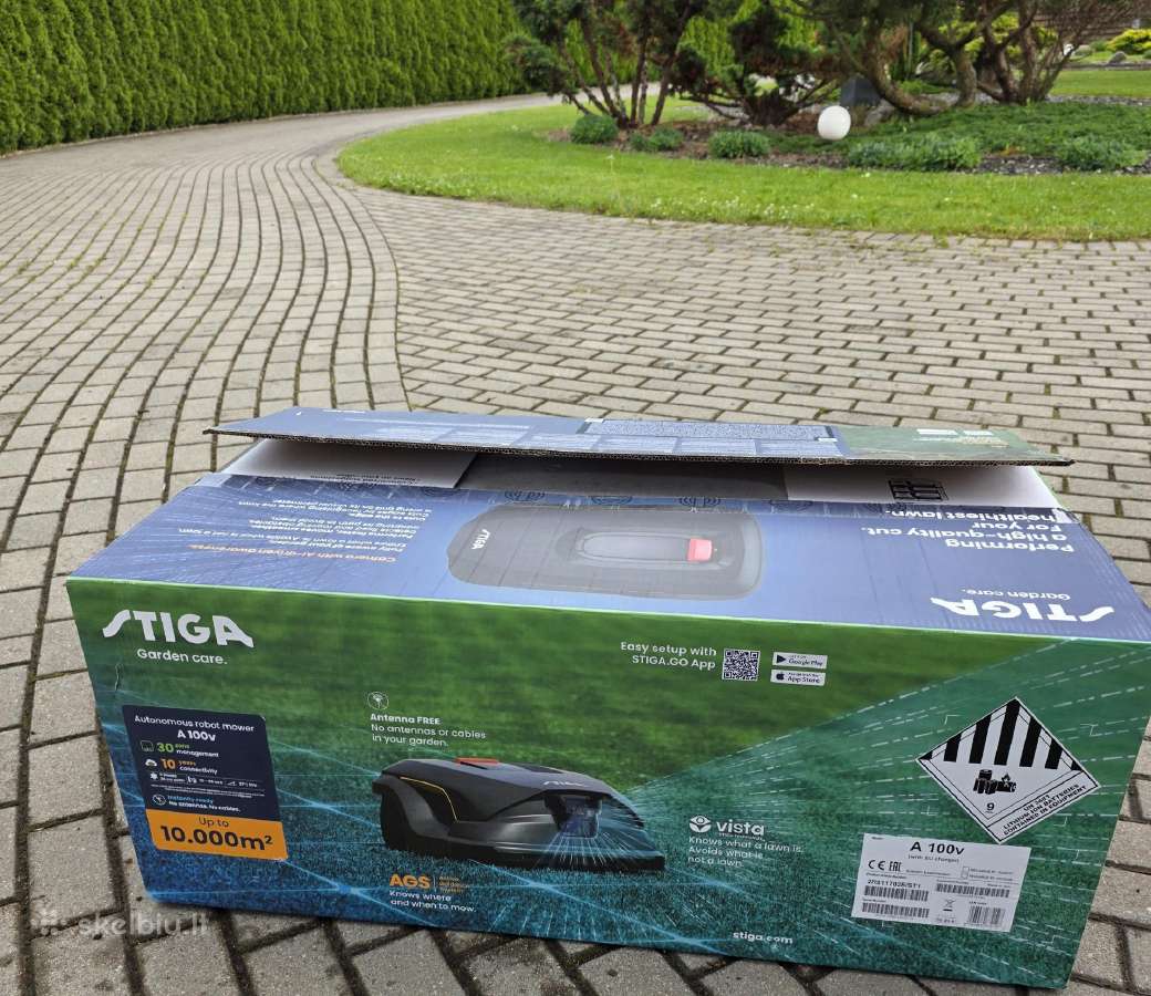 Parduodamas Stiga A 100 V robotas