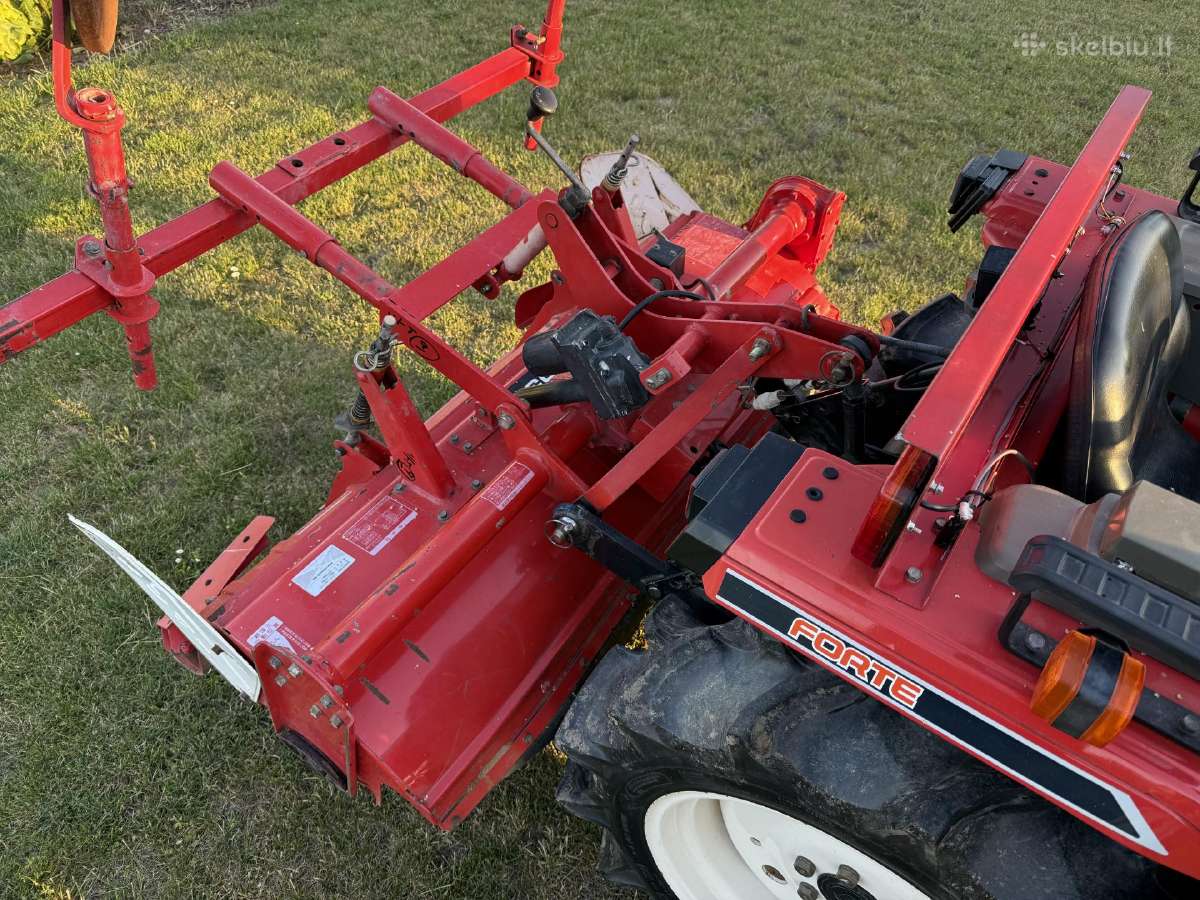 Kubota Bulltra Yanmar F7 Forte 17ag traktorius - nuotraukos Nr. 21