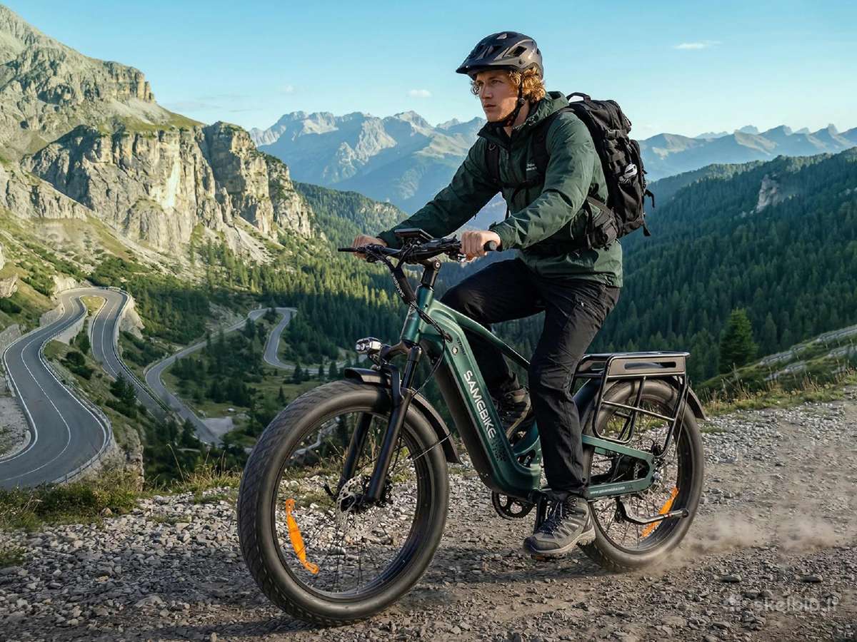 Elektrinis dviratis Samebike Storm - nuotraukos Nr. 10