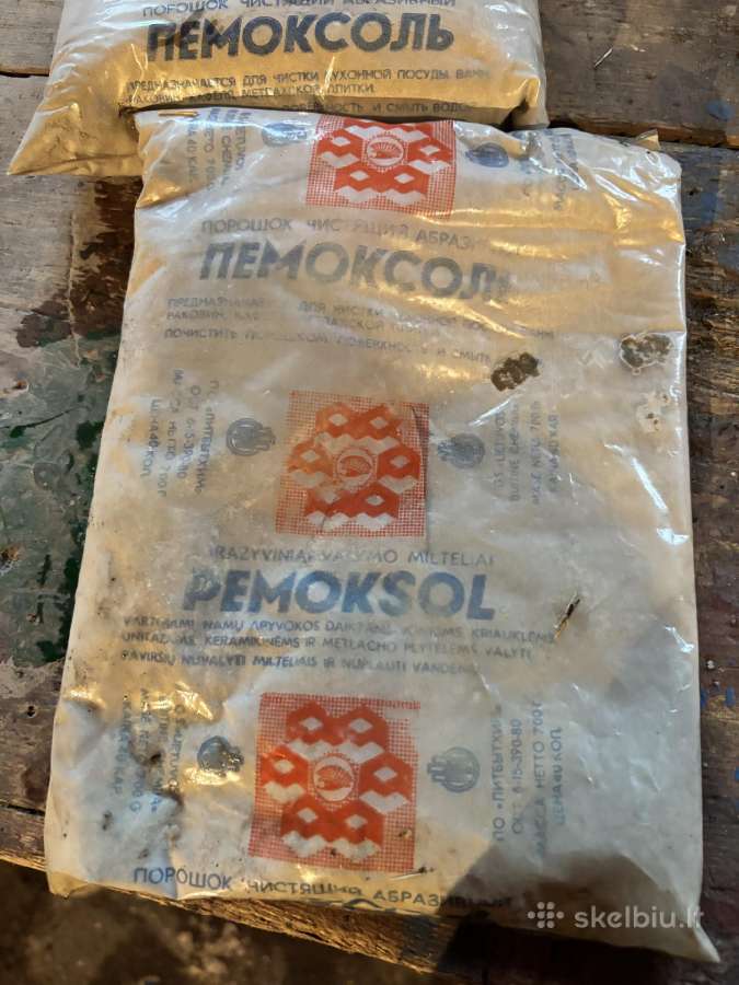 Parduodami abrazyviniai valymo milteliai Pemoksol