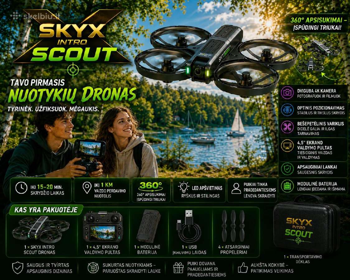 Dronas su propelerių apsaugą - nuotraukos Nr. 9