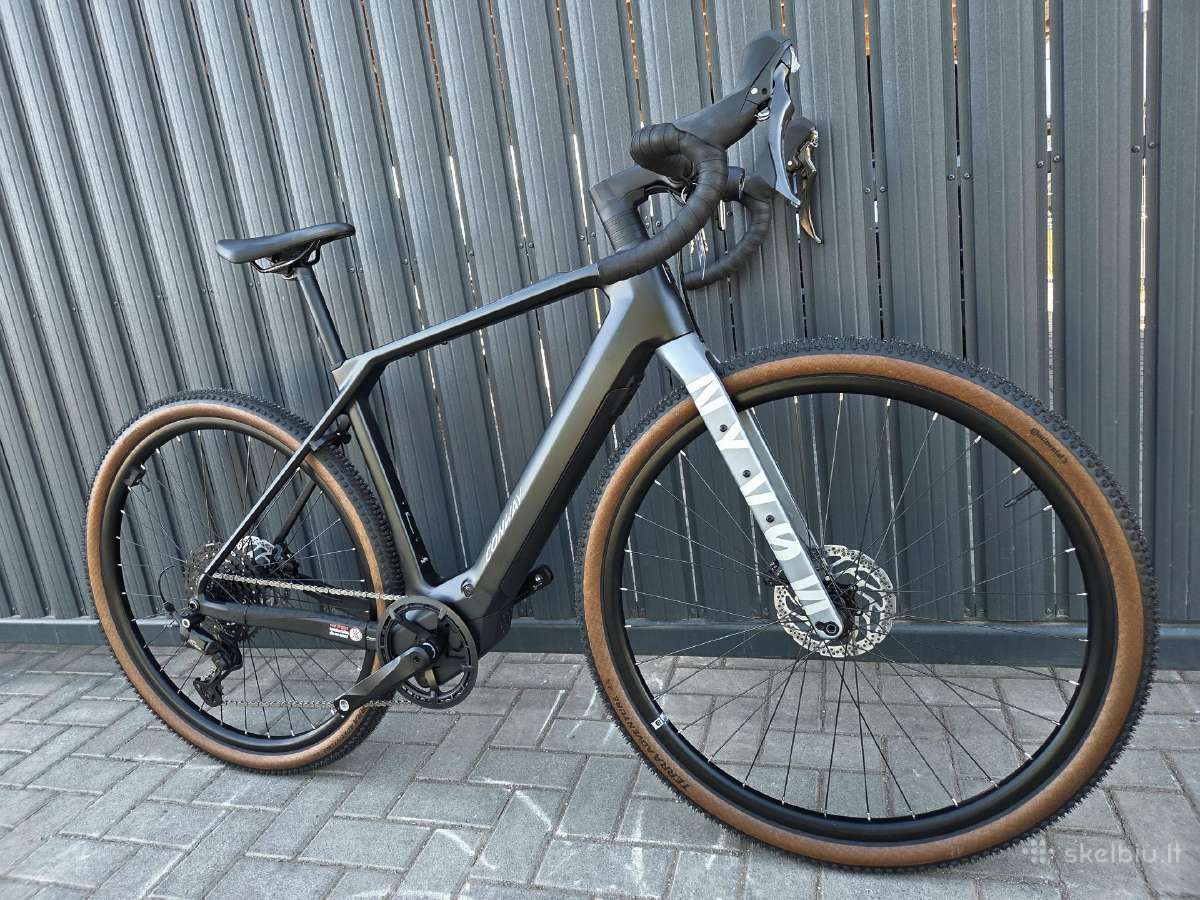 Conway nyvon elektrinis carbon gravel bosch 26m.