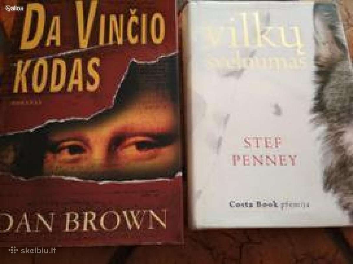 2 grožinės literatūros knygos