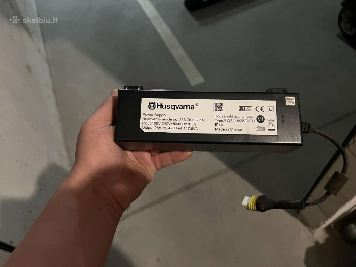 Husqvarna automower 330x 430x maitinimo saltinis