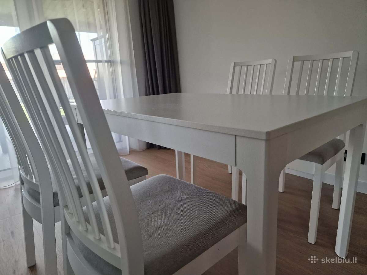 Ikea Ekedalen stalas su 4 kėdėmis - nuotraukos Nr. 7