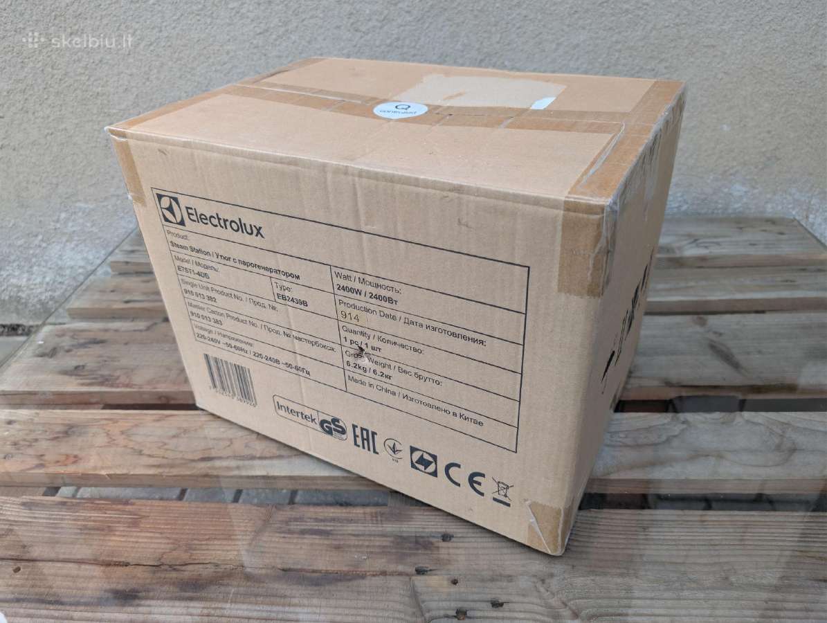 Nauja garų lyginimo sistema Electrolux E7st1-4db - nuotraukos Nr. 8