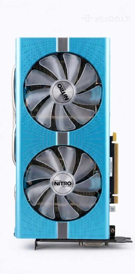 Sapphire Rx 580 nitro+ special edition - nuotraukos Nr. 2