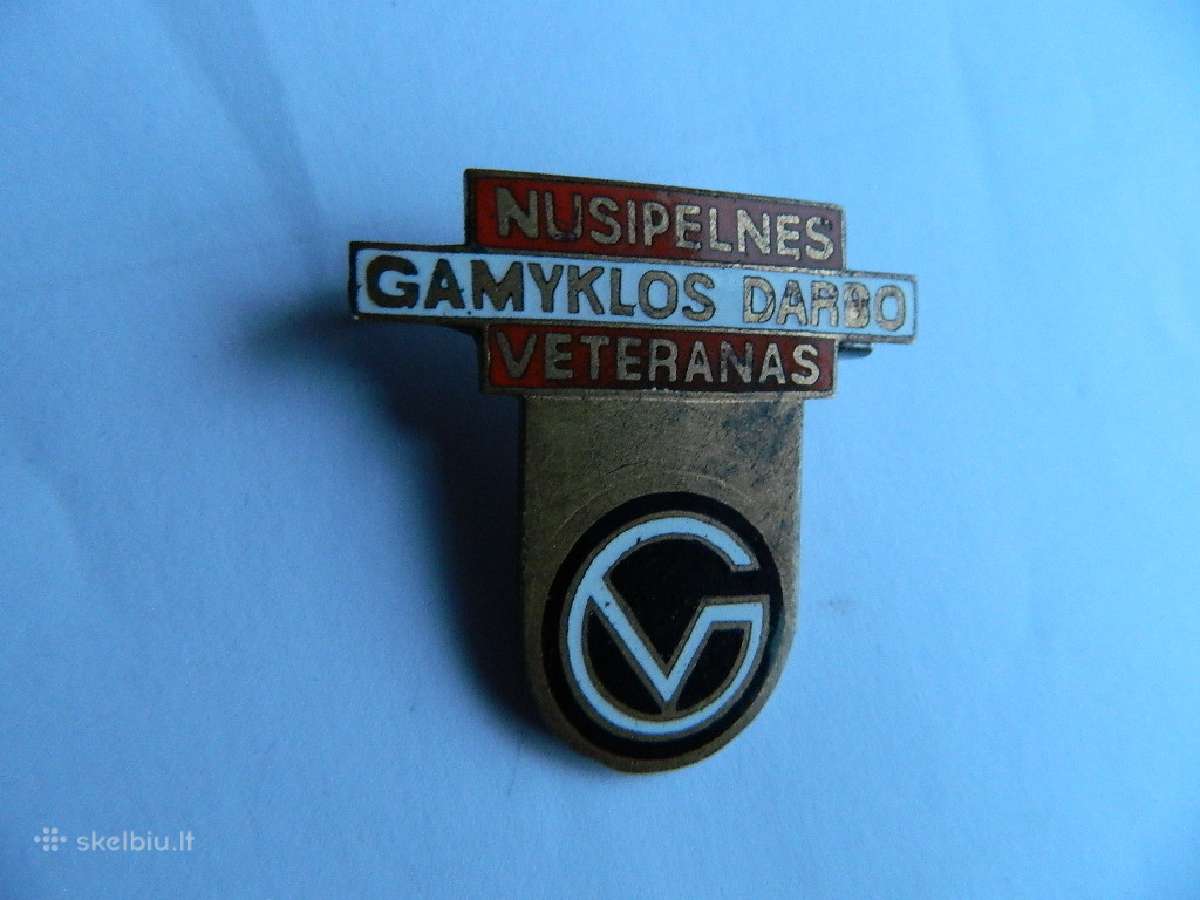 Nusipelnes gamyk.darbo veteranas, Svv II vieta | Skelbiu.lt Nusipelnes gamyk.darbo veteranas, Svv II vieta