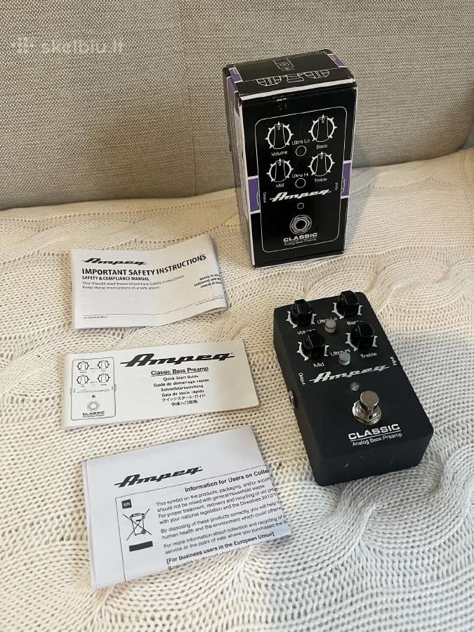 Ampeg Classic Bass Preamp