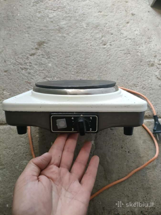 Elektrinė mobili maža, viryklė viryklės kaitlentė - nuotraukos Nr. 3
